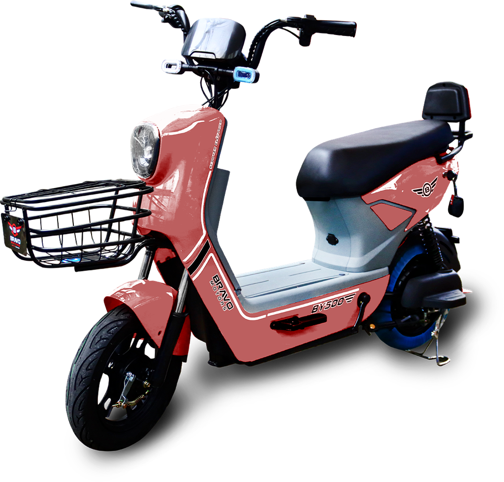 BRAVO SCOOTER ELECTRICO 500W ORO ROSA