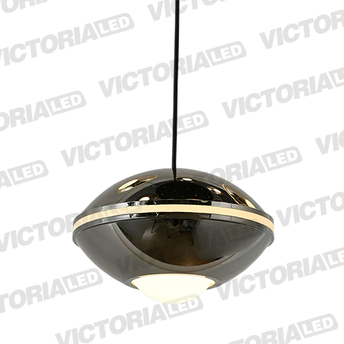 LAMPARA DECORATIVA LED 8W 3000K ALUM/ACRILICO BLACK