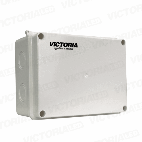 VICTORIA LED CAJA DE PASO 200X100X70MM 60U/C