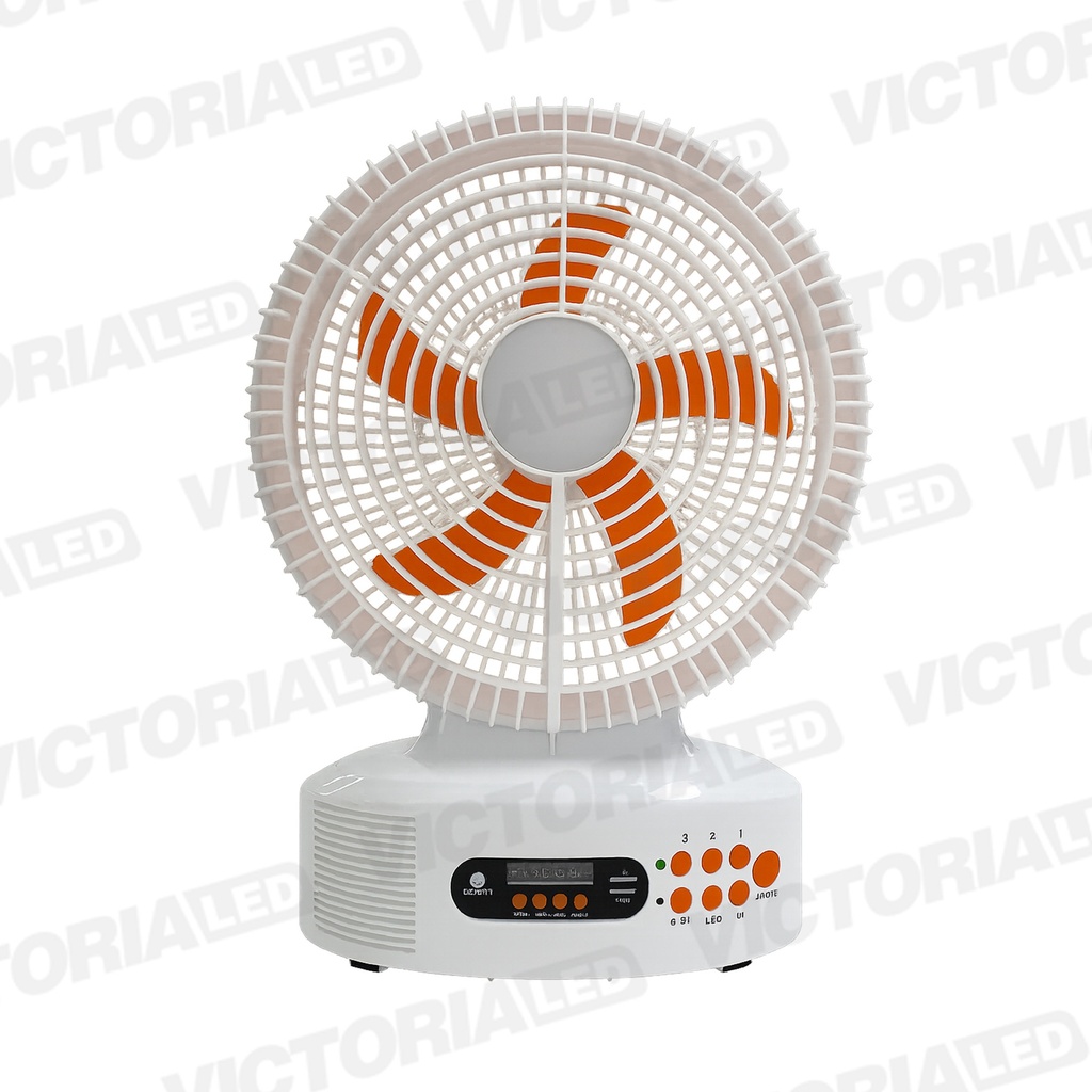 VENTILADOR RECARGABLE 12 PULGADAS DAT 6U/C