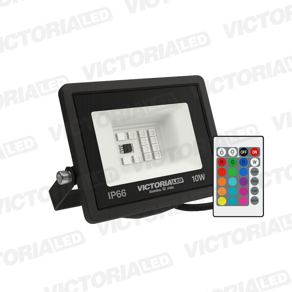 VICTORIA LED REFLECTOR RGB 100-240V FP0.5