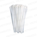 AMARRAS PLASTICAS BLANCA 4.8MMX150MM 100PZAS
