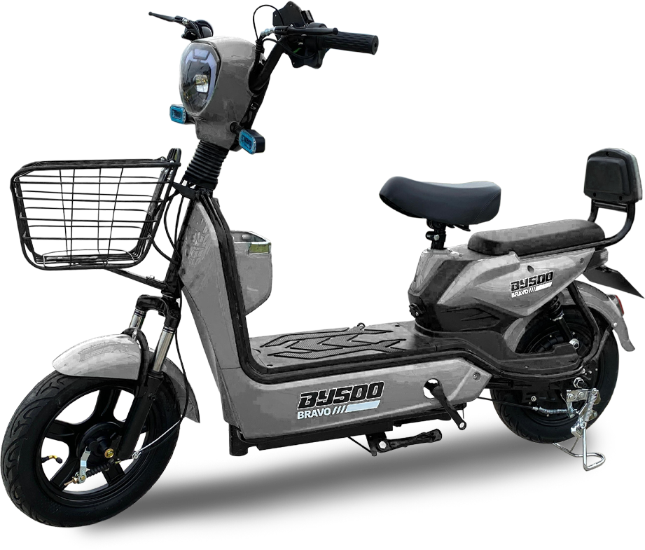 BRAVO SCOOTER ELECTRICO 500W GREY