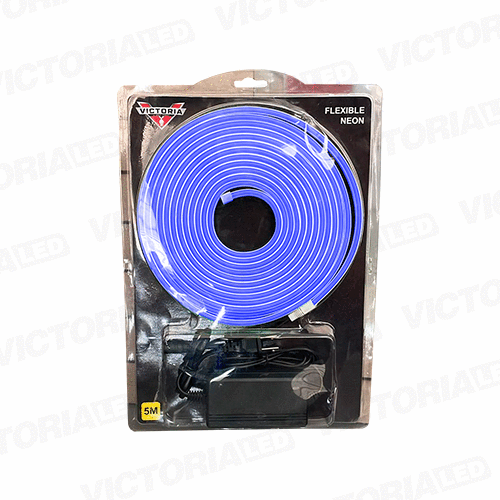 CINTA NEON 5M BLUE 12V AC100-240V DC12V/5A