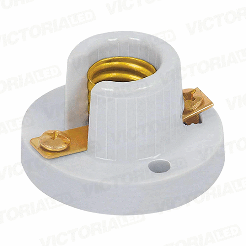 BOQUILLA DE PORCELANA E14 220V 660W BLANCO 50U/C