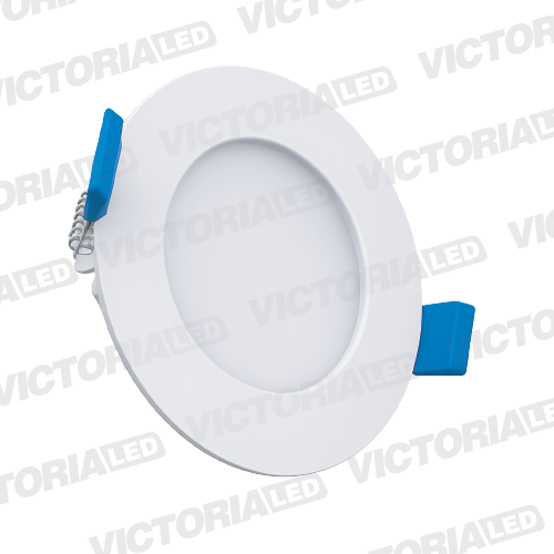 VICTORIA LED PANEL 6500K 24W EMPOTRABLE REDONDO 10U/C