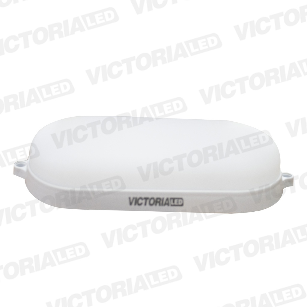 LUCES TIPO BARCO OVAL 15W-6500K 40U/C