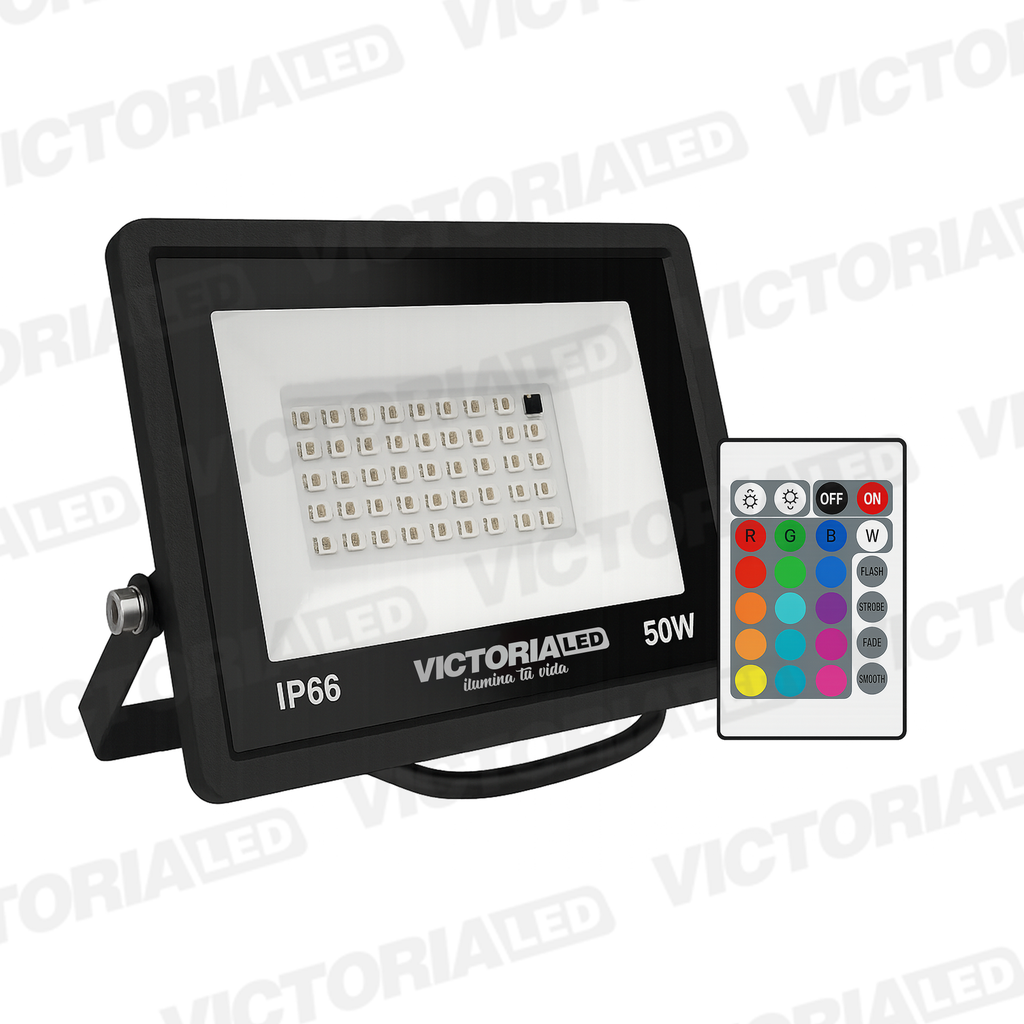 VICTORIA LED REFLECTOR RGB 100-240V FP0.5