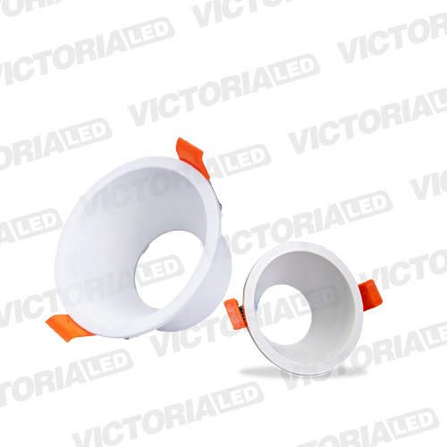 [VCDR-1B] CARCASA REDONDA 85X35MM BLANCA 100U/C