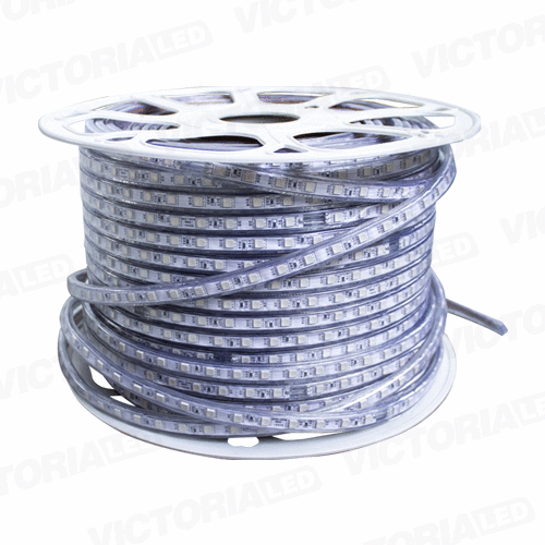 EVA MANGUERA LED 5050 6MM 8W/M 110V GREEN