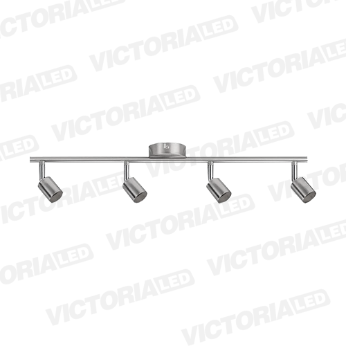 [LC-1508-CH] LAMPARA DECORATIVA 4*GU10 METAL NIQUELADO