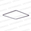 LAMPARA DECORATIVA DE TECHO LED METAL/ACRILICO BLACK