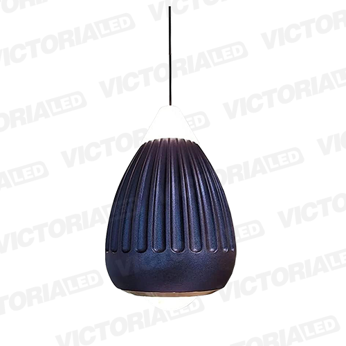 [P150 BLUE] LAMPARA DECORATIVA LED 12W 3000K ALUMINIO BLUE