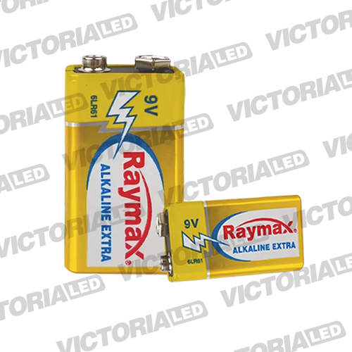 [6LR61 1B] PILAS RAYMAX ALCALINAS 9V (12PZASXCAJA)
