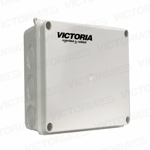 VICTORIA LED CAJA DE PASO 200X200X80MM 30U/C