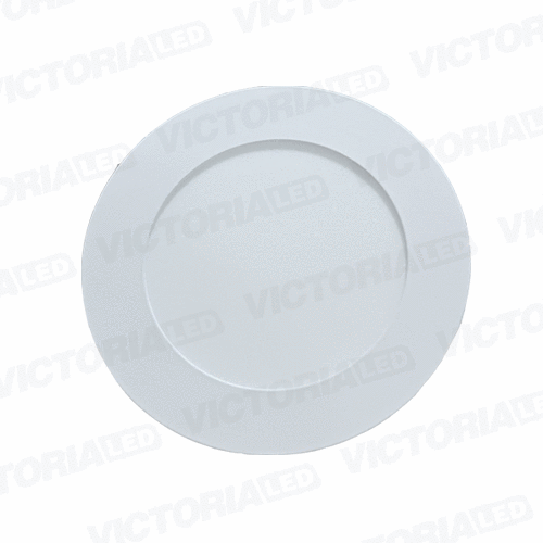 VICTORIA LED PANEL 6500K 18W EMPOTRABLE REDONDO 40U/C