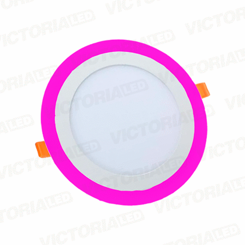 [LV-206ERF 12+4] VICTORIA LED PANEL EMP RED 12W+4W FUCSIA 40U/C