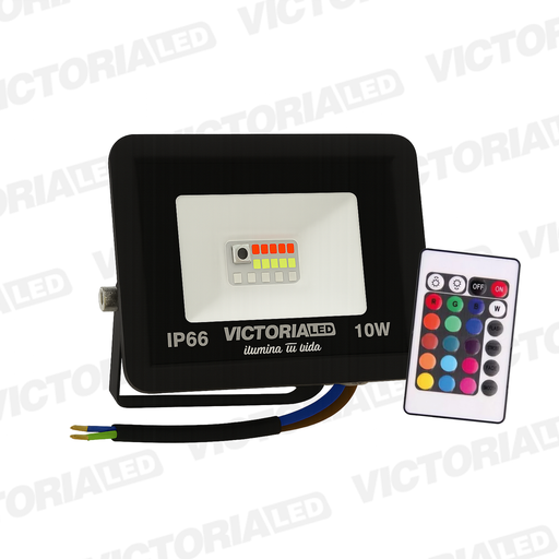 [VL-RGB10W] VICTORIA LED REFLECTOR RGB 100-240V FP0.5