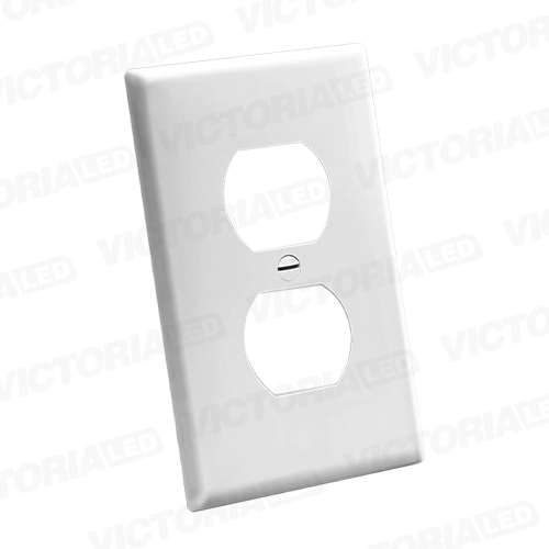 [VLTC-01] TAPA DE TOMACORRIENTE BLANCO 50U/C